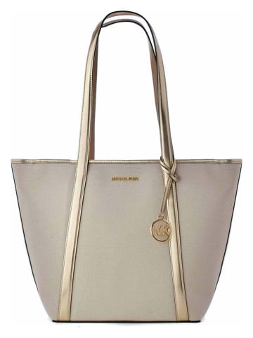 Michael Kors Schultertasche in Gold/ Beige - (B)28 x (H)28 x (T)12 cm