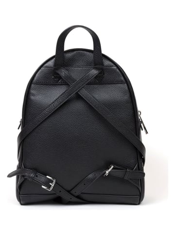 Michael Kors Leder-Rucksack in Schwarz - (B)25 x (H)30 x (T)11 cm