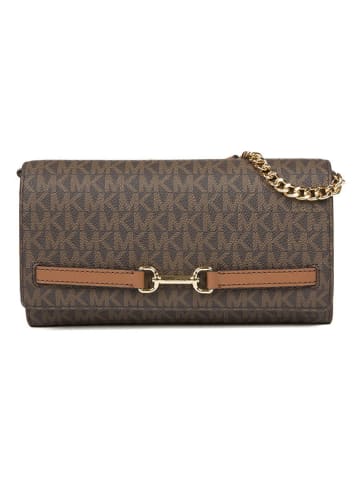 Michael Kors Umhängetasche in Dunkelbraun - (B)19 x (H)9 x (T)2 cm