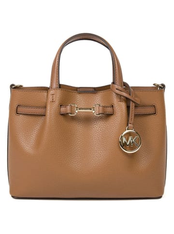 Michael Kors Leder-Henkeltasche in Camel - (B)24 x (H)17 x (T)7 cm