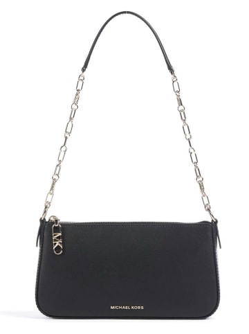 Michael Kors Leder-Schultertasche in Schwarz - (B)26 x (H)13 x (T)5 cm