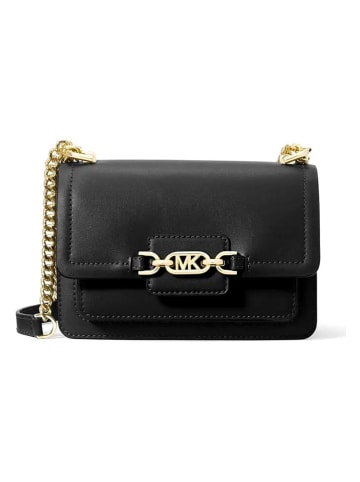 Michael Kors Leder-Umhängetasche in Schwarz - (B)19,5 x (H)12 x (T)5,5 cm