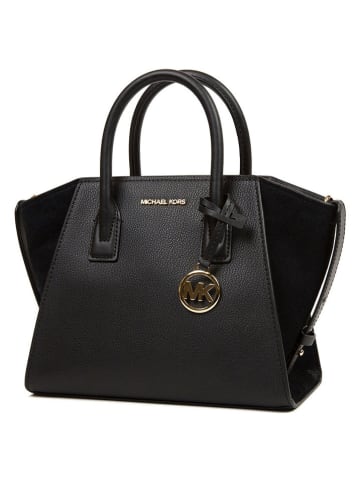 Michael Kors Leder-Henkeltasche in Schwarz - (B)31 x (H)19 x (T)13 cm
