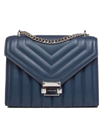 Michael Kors Schultertasche in Dunkelblau - (B)24 x (H)18 x (T)9 cm