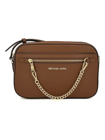 Michael Kors Leder-Umhängetasche in Braun - (B)24 x (H)16,5 x (T)5 cm