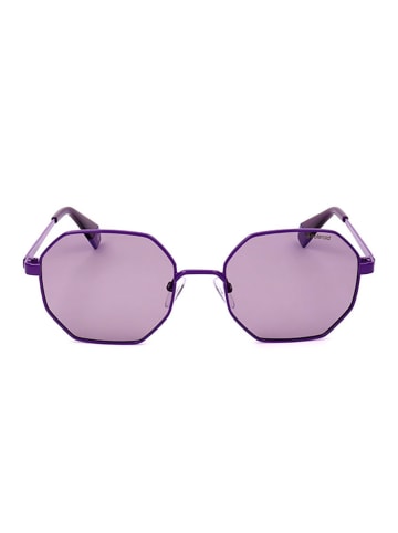 Polaroid Damskie okulary przeciwsłoneczne w kolorze fioletowym