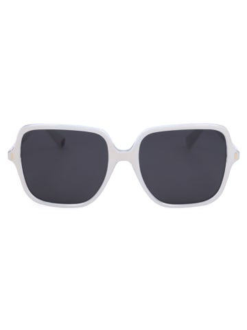 Polaroid Damskie okulary przeciwsłoneczne w kolorze kremowo-czarnym