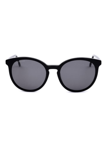 Tom Tailor Damskie okulary przeciwsłoneczne w kolorze czarno-szarym