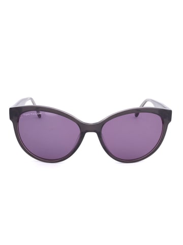 Tom Tailor Damskie okulary przeciwsłoneczne w kolorze antracytowo-fioletowym
