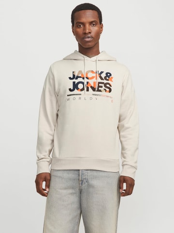 Jack & Jones Hoodie "Luke" in Creme