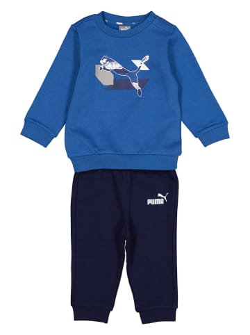 Puma 2-częściowy zestaw w kolorze niebiesko-granatowym