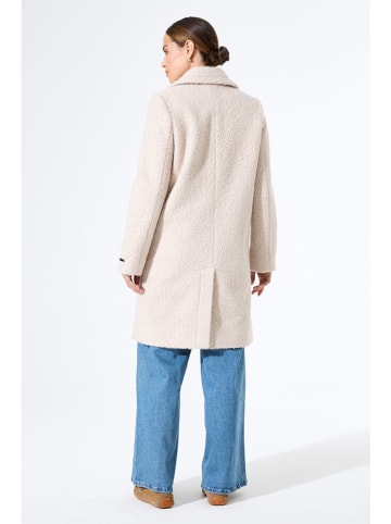 Garcia Płaszcz przejściowy w kolorze kremowym