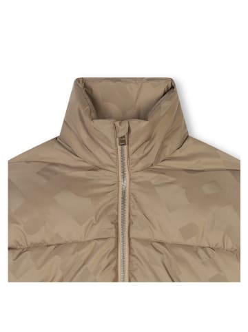 Hugo Boss Kids Steppjacke in Hellbraun