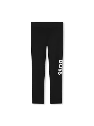 BOSS Legginsy w kolorze czarnym