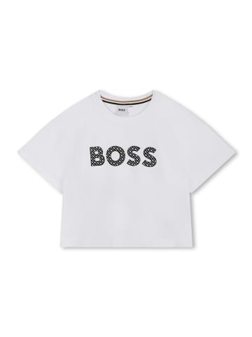 Hugo Boss Kids Koszulka w kolorze białym