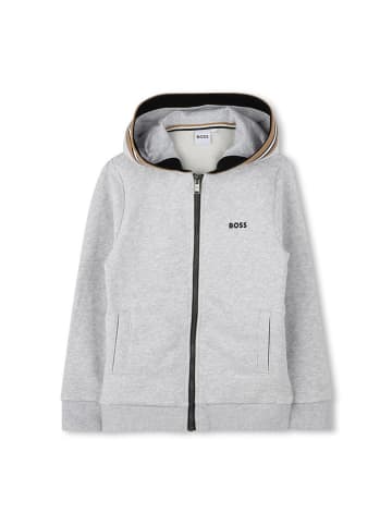 Hugo Boss Kids Sweatjacke in Grau