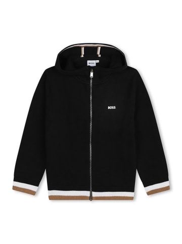 Hugo Boss Kids Sweatjacke in Schwarz