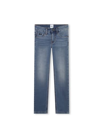 Hugo Boss Kids Dżinsy - Regular fit - w kolorze niebieskim
