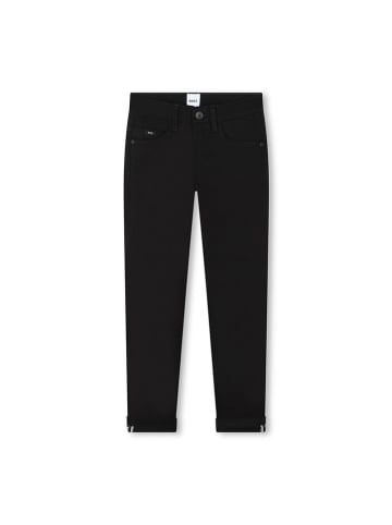 Hugo Boss Kids Spijkerbroek - regular fit - zwart