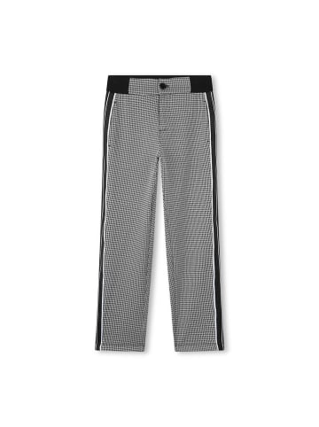 BOSS Hose in Schwarz/ Weiß