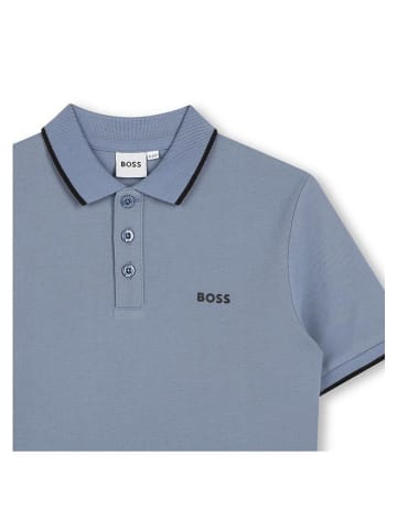 BOSS Poloshirt lichtblauw