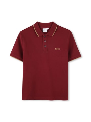 Hugo Boss Kids Poloshirt in Rot