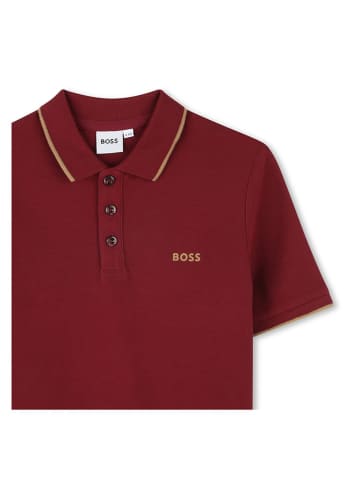 Hugo Boss Kids Poloshirt rood
