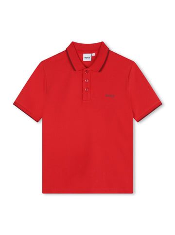 Hugo Boss Kids Poloshirt in Rot