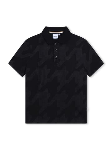 Hugo Boss Kids Koszulka polo w kolorze czarnym