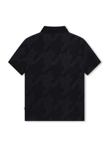 Hugo Boss Kids Koszulka polo w kolorze czarnym