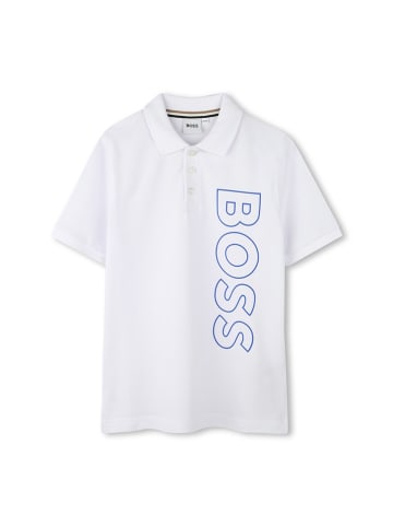 Hugo Boss Kids Poloshirt in Weiß