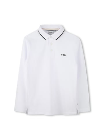 Hugo Boss Kids Poloshirt in Weiß