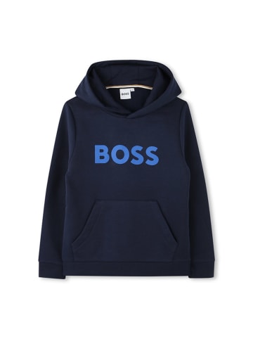 Hugo Boss Kids Hoodie in Dunkelblau