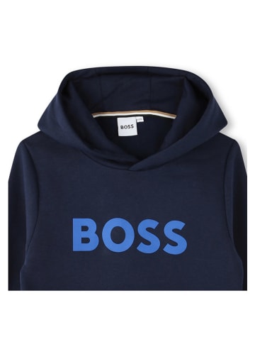 Hugo Boss Kids Hoodie in Dunkelblau