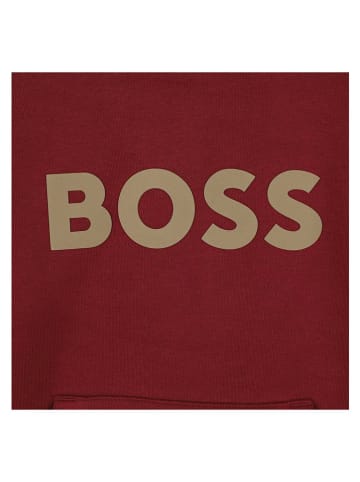 Hugo Boss Kids Hoodie in Rot