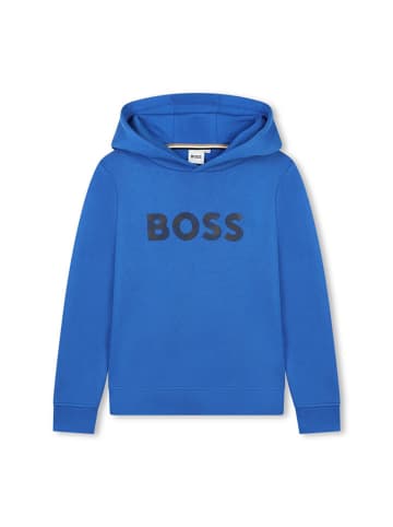 Hugo Boss Kids Hoodie in Blau