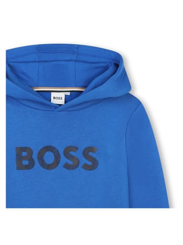 Hugo Boss Kids Hoodie in Blau