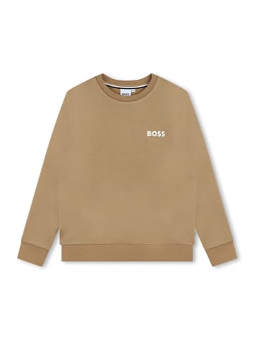 Hugo Boss Kids Sweatshirt lichtbruin