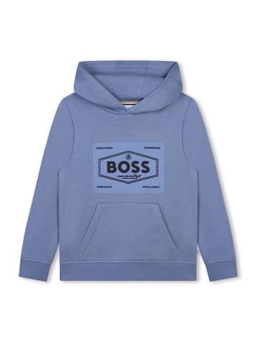 Hugo Boss Kids Hoodie in Blau