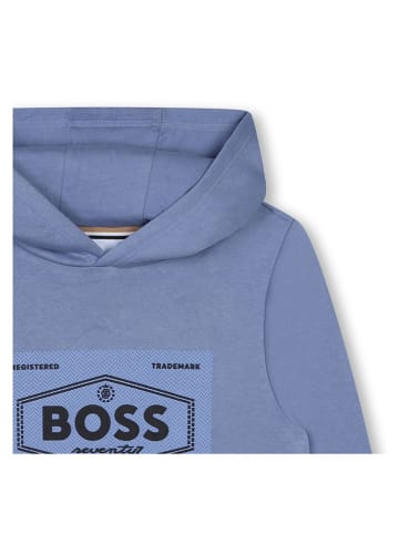 BOSS Hoodie in Blau