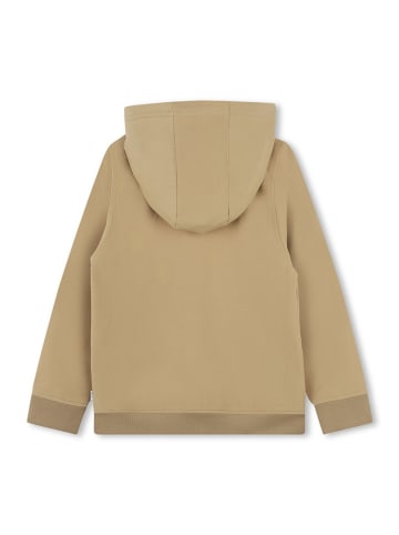 BOSS Sweatjacke in Beige