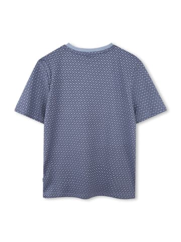 Hugo Boss Kids Shirt in Blau/ Hellblau