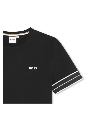Hugo Boss Kids Shirt in Schwarz