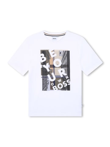 Hugo Boss Kids Shirt in Weiß