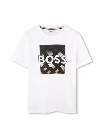 Hugo Boss Kids Shirt in Weiß