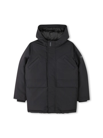 Hugo Boss Kids Parka w kolorze antracytowym
