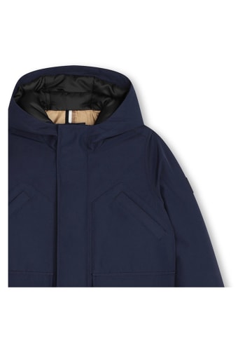 Hugo Boss Kids Parka w kolorze granatowym