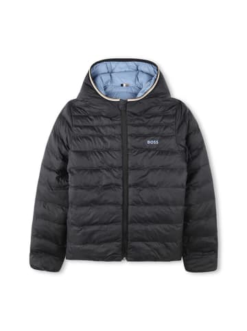 Hugo Boss Kids Wendesteppjacke lichtblauw/zwart