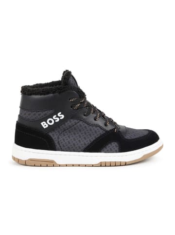 Hugo Boss Kids Sneakers zwart/donkerblauw