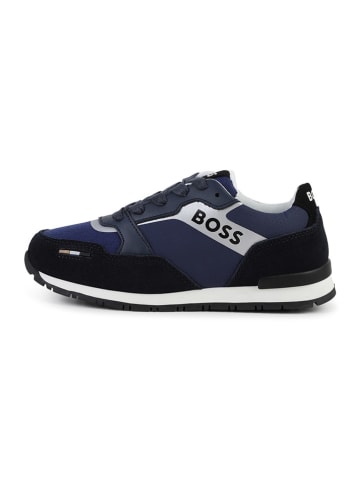 Hugo Boss Kids Sneakersy w kolorze niebiesko-czarnym